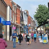 Oswestry town centre
