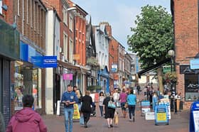 Oswestry town centre