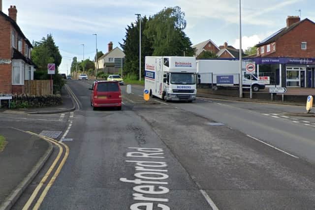 The A49 in Bayston Hill, near the junctions for Lyth Hill Road and The Common. Picture: Google