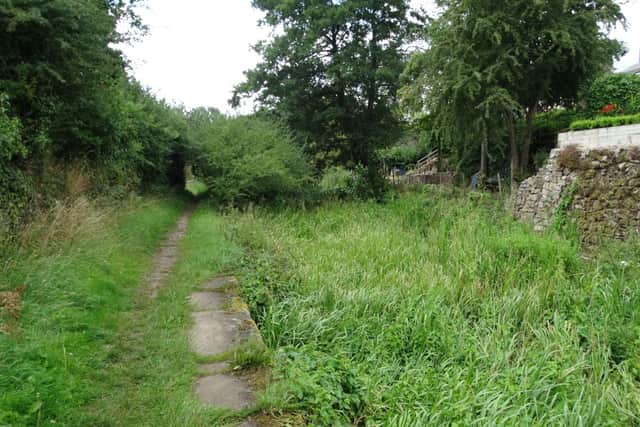 The scene before work started at Crickheath Wharf.Picture: Shropshire Union Canal Society