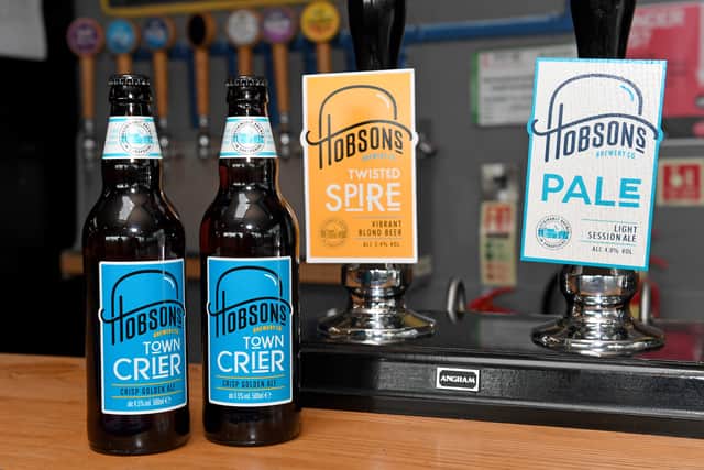 Hobsons has a wide range of very drinkable beers