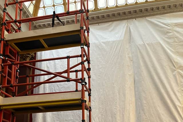 Restoration work is taking place at Attingham Park. Picture: National Trust