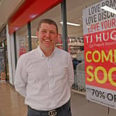 TJ Hughes when they opened a new store inWolverhampton.  Pictured Jason Harmer.