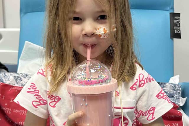 Four-year-old Hallie-Mae.