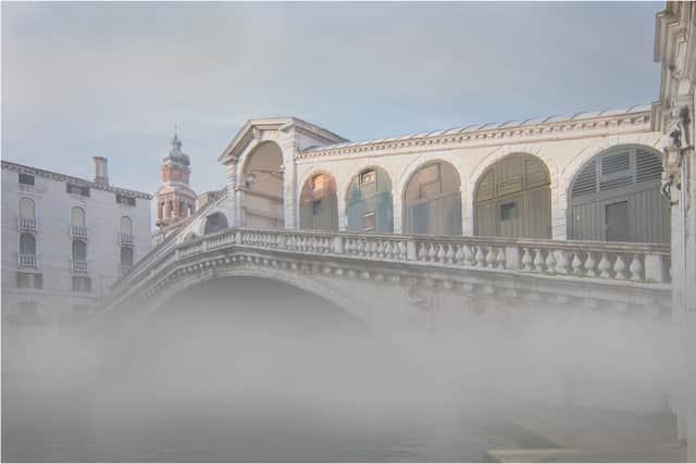 Howard Broadbent with Early Morning Rialto Bridge