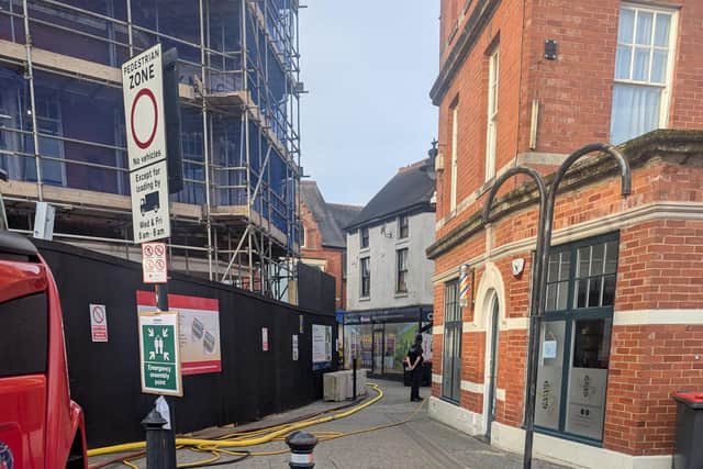Firefighters and police scrambled to blaze at pub in Wellington town centre