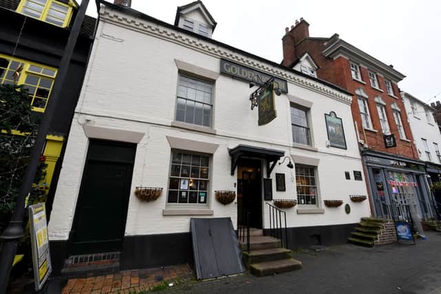 The pub has a prominent place on the High Street