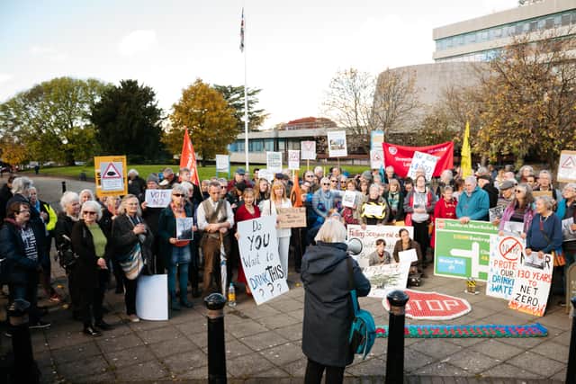 Campaigners opposed to Shrewsbury's North West Relief Road.