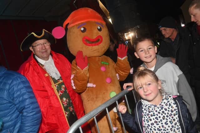 The Gingerbread Man was the star of the show