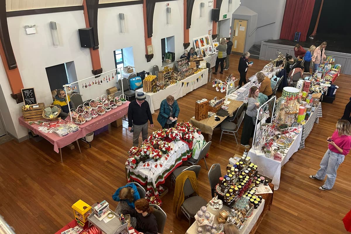 Tithe Barn Craft Fair Builth Wells craft fayre