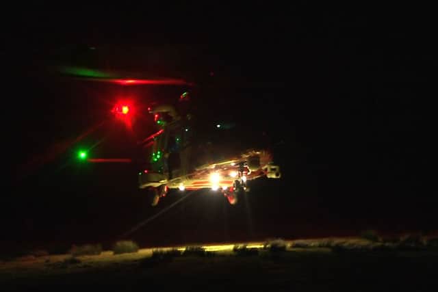 Emergency services at the scene on Monday night. Picture: Derrick Pugh – PVPTV News