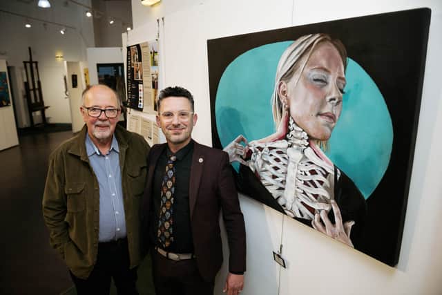 Gallery Manager, Rod Sheppard and Head of Creative Technologies, James Millichamp