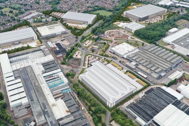 The proposed development at the former GKN facility in Hadley Park East. Photo: bhpdesign