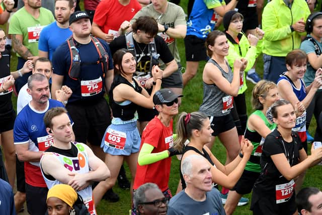 Shrewsbury Half Marathon starting from West Midland Showground..
