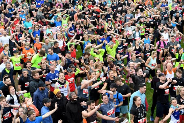 Shrewsbury Half Marathon starting from West Midland Showground..