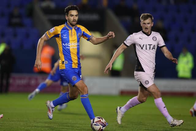 Alex Gilliead of Shrewsbury Town (AMA)