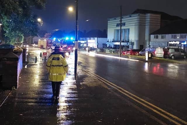 Emergency services was called to the Avion in Aldridge. Photo: @AldridgeWMP