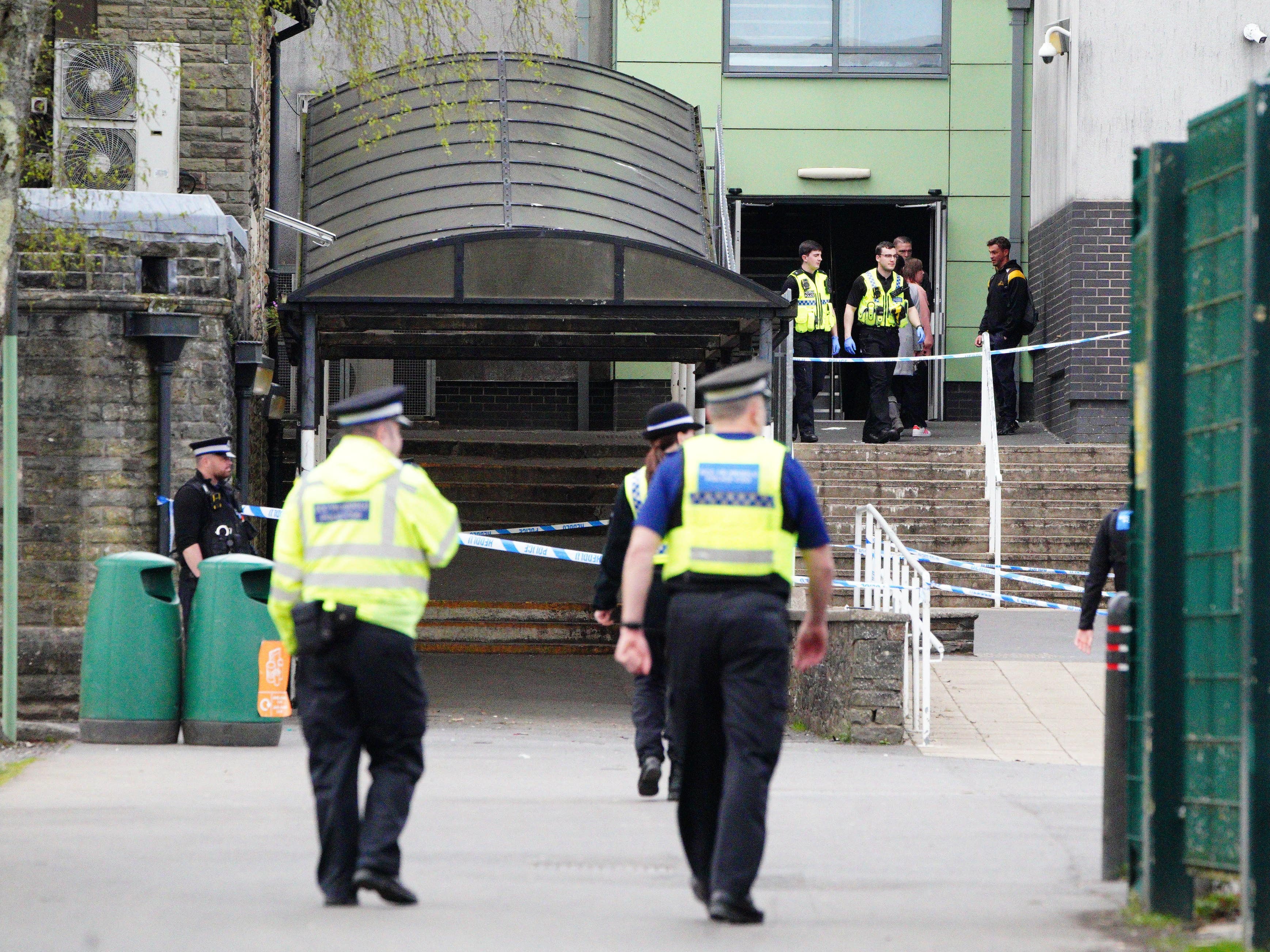 Girl accused of stabbing two teachers and pupil at school appears in court