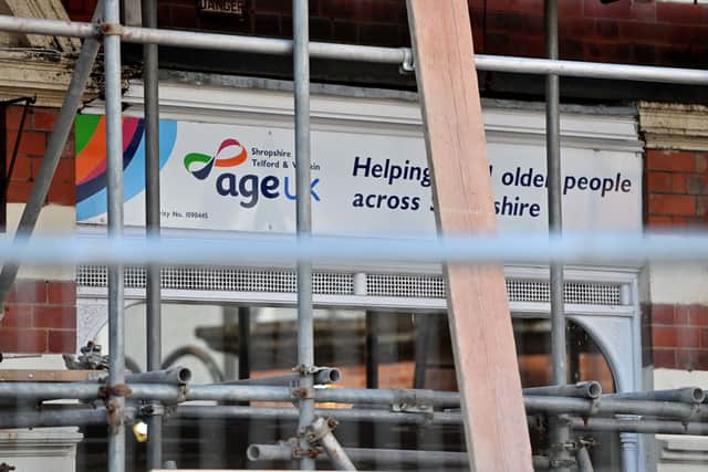More recently the building was home to an Age UK charity shop