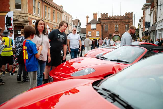 Bridgnorth Italian Automoto Festival 2024 at High Street Bridgnorth..
