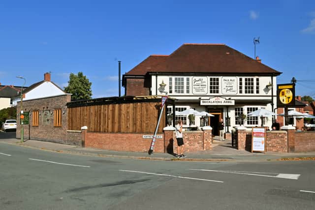 The Bricklayers Arms in Shrewsbury