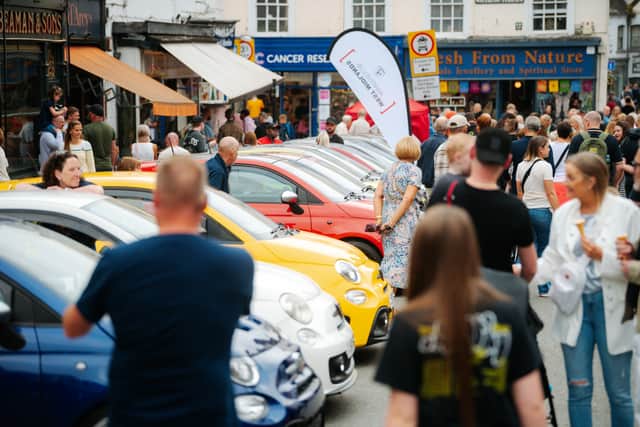 Bridgnorth Italian Automoto Festival 2024 at High Street Bridgnorth..