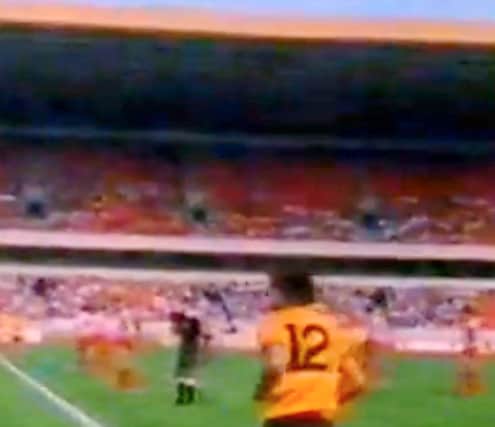Ryan runs on to the pitch on debut