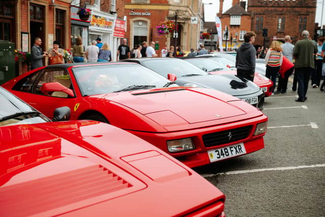 Bridgnorth Italian Automoto Festival 2024 at High Street Bridgnorth..