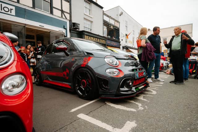 Bridgnorth Italian Automoto Festival 2024 at High Street Bridgnorth..