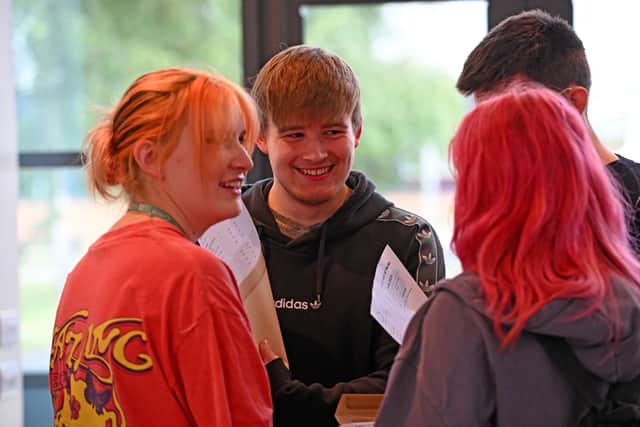 A Level results at Telford College