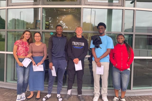 Sixth Form students at Madeley Academy