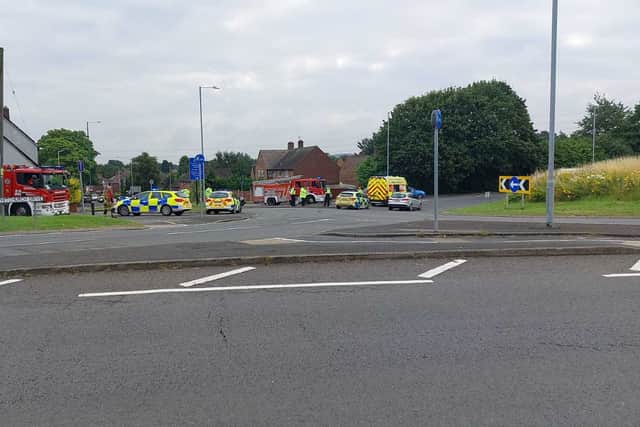 A photo from the scene. Credit: June Robinson