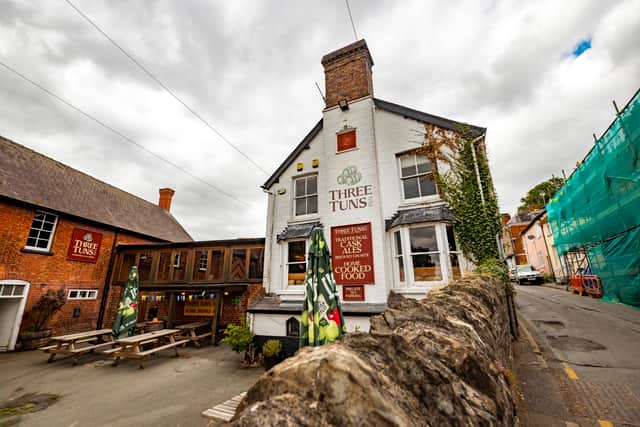 The pub is a traditional and popular part of the town