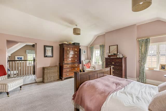One of the bedrooms