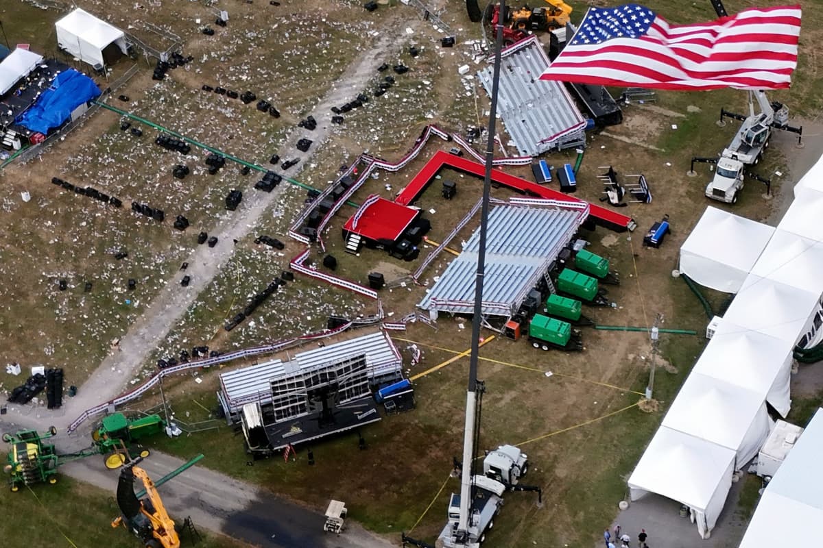 Security Setup Trump Rally Probe launched into US Secret Service handling of security at Trump rally