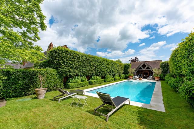 The swimming pool