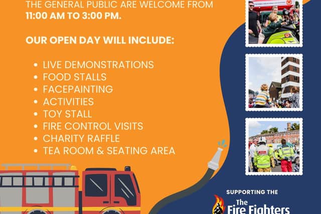 Shrewsbury Fire Station is hosting an open day