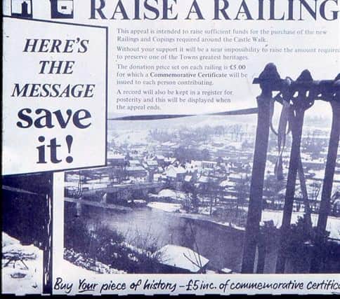 Raise A Railing scheme lasted three years