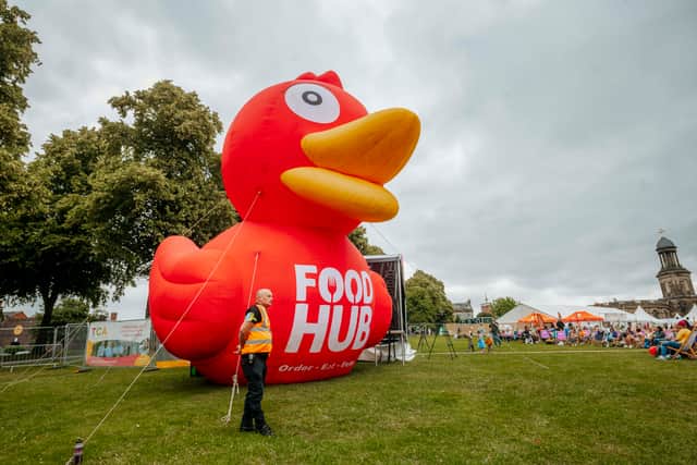 Shrewsbury Food Festival 2024 run by Shropshire Festivals and The Quarry in Shrewsbury