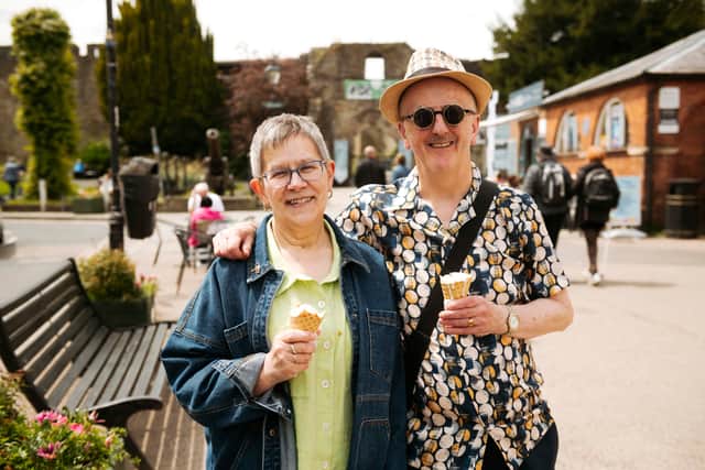 Ludlow Vox on restaurants and cafes in Ludlow. In Picture: Susan McCabe and Kenny McCabe.