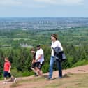 Clent Hills beauty spot near Halesowen and Stourbridge.