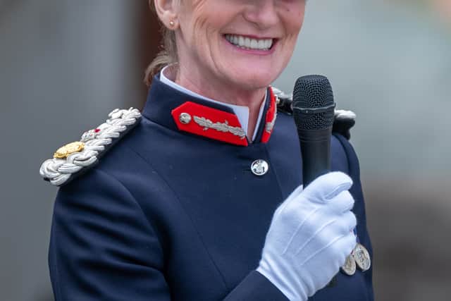 Shropshire's Lord Lieutenant, Anna Turner.