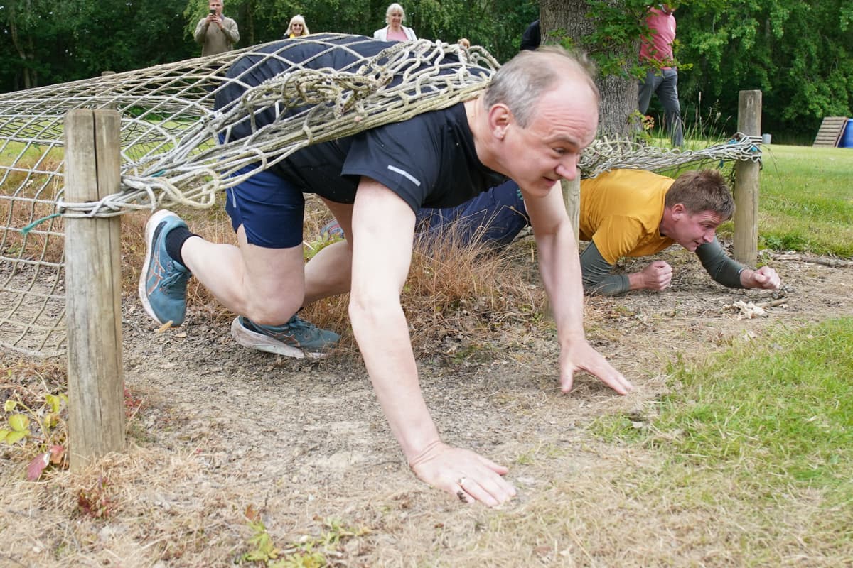 Santa Assault Course In Pictures: Campaign heats up with manifesto launches and assault ...