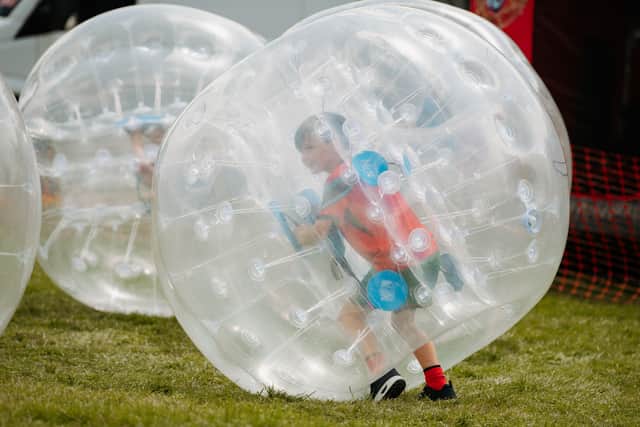 Visitors having fun at the Shropshire County Show