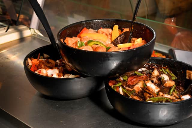 Some of the delicious food on sale