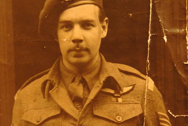 John Denis Potts in his army days