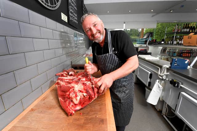 Jason Bradley at Bradley's Butchers and Delicatessen, Shrewsbury
