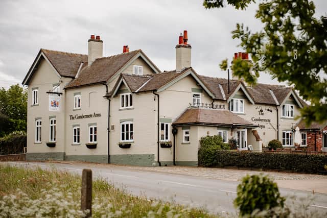 The Combermere Arms is based on the edge of the village 