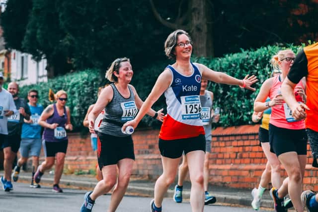 Hundreds of runners took part in this years 10k race