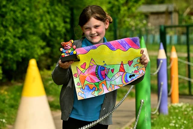 Esther Murray-Brooks, nine, was the overall winner